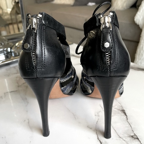 Rebecca Minkoff Reed Lace Up Stiletto Booties - Picture 6 of 10